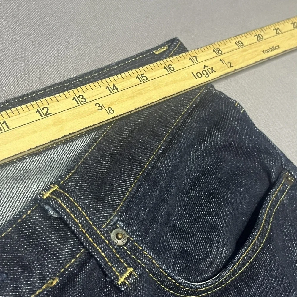 Edwin Japan Denim Jeans Akita Tapered 35Wx30L No 404 EIN4098 Blue Selvage